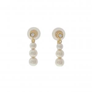 K18YG アコヤパール イヤリング