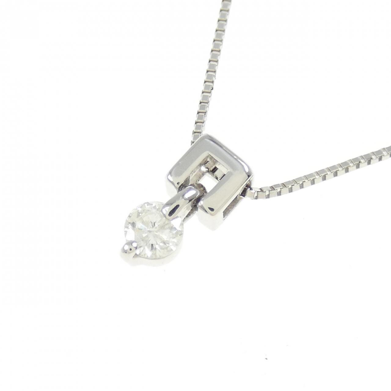PT900/PT850 ダイヤモンド ネックレス 0.13CT