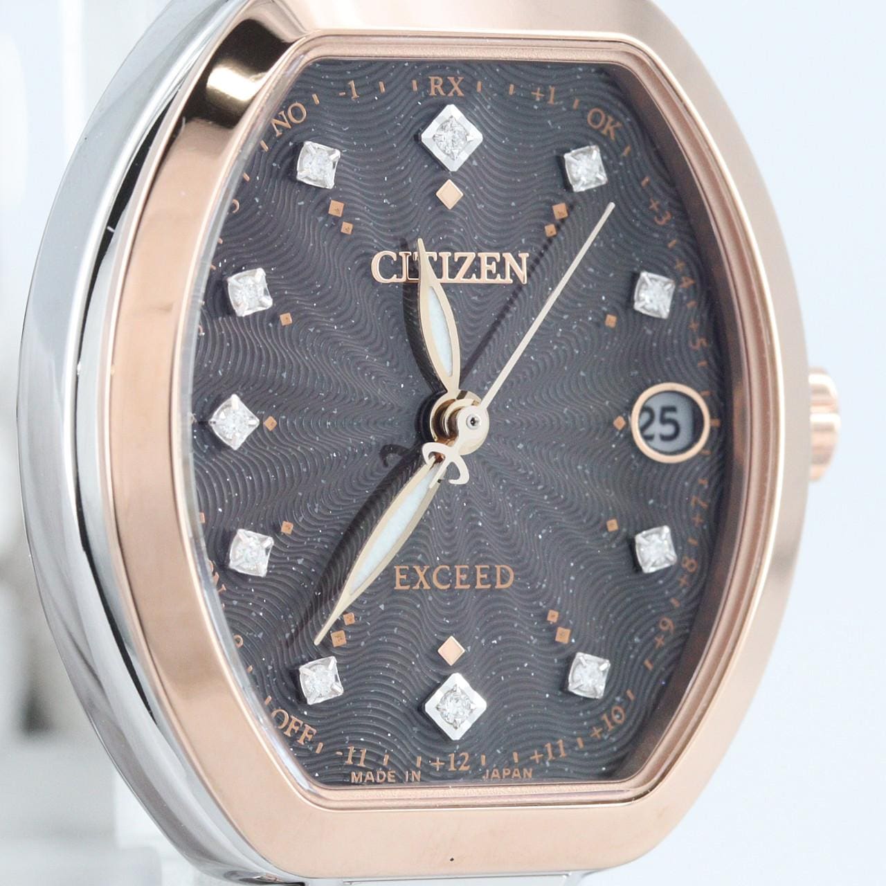 【新品】CITIZEN Exceed 电波表 11P H060-A5T7003/ES9485-52E TI 太阳能石英