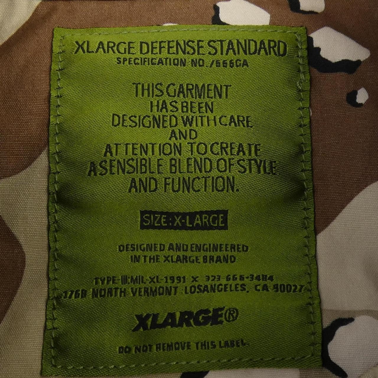 X-LARGE X-LARGE S／Sシャツ