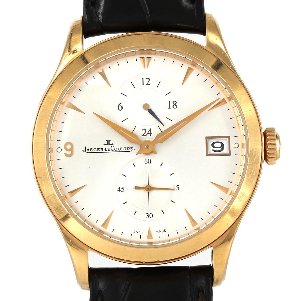 【ノーメンテナンス還元価格】ジャガー･ルクルト マスターホームタイム PG 174.2.05.S/Q1622430 PG･RG 自動巻