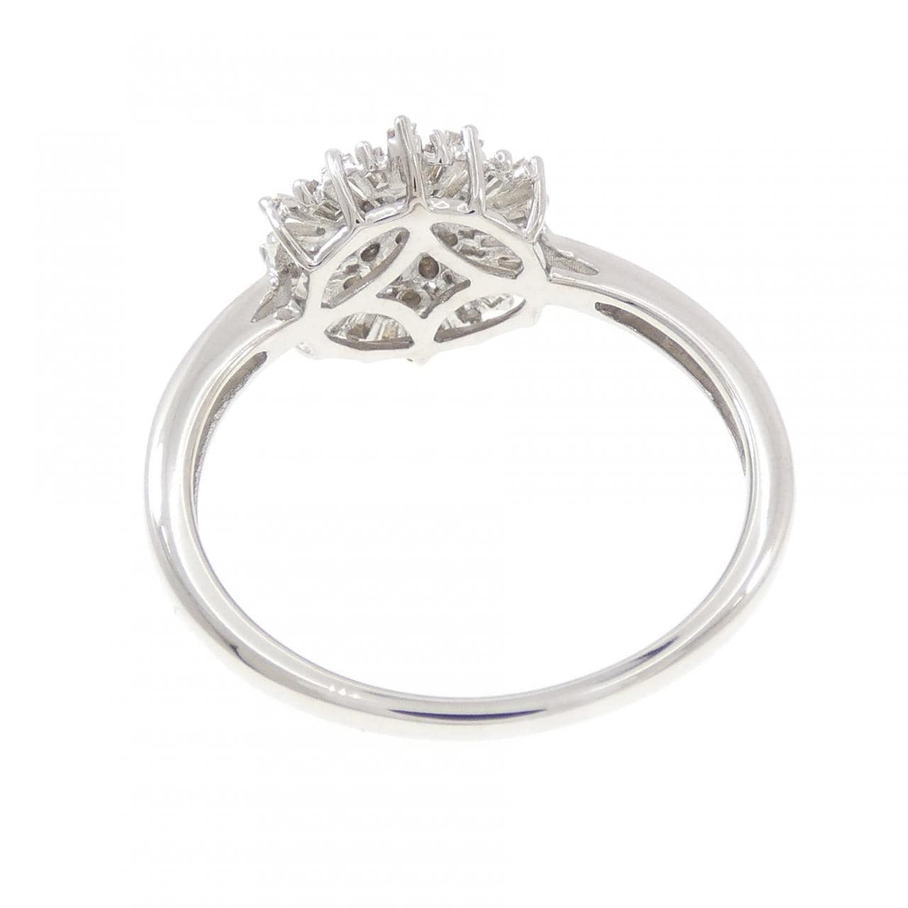 K18WG ダイヤモンド リング 0.43CT