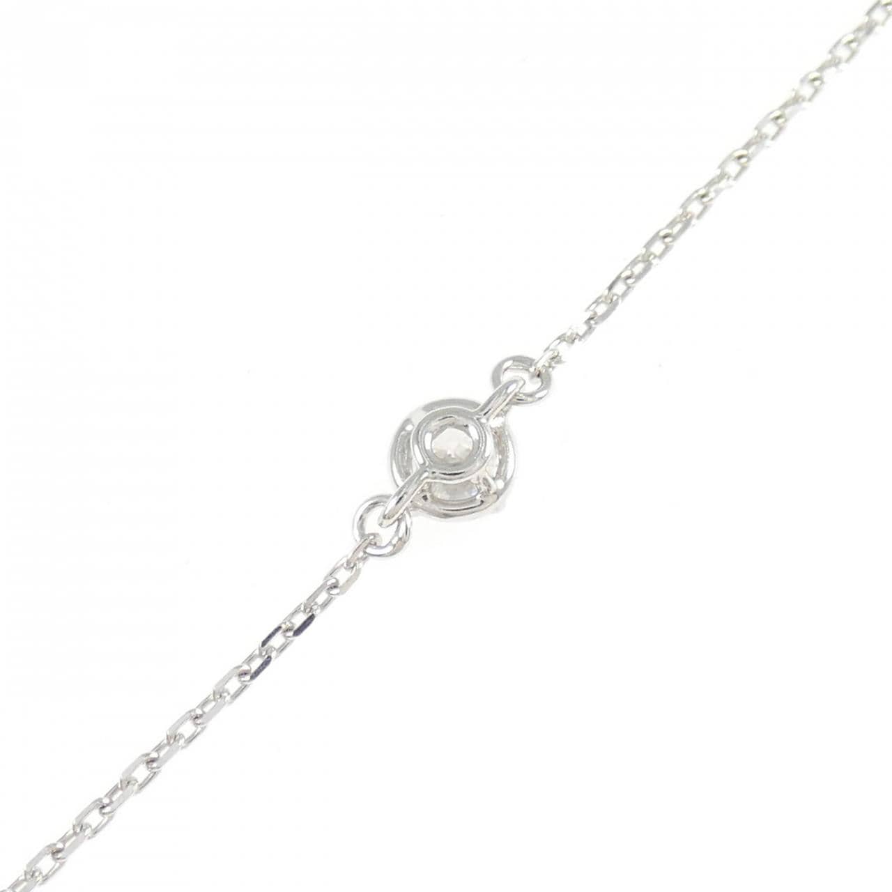 K18WG ダイヤモンド ブレスレット 0.21CT