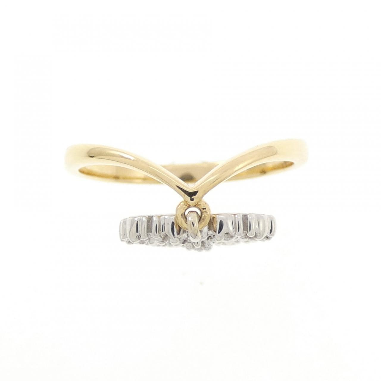 ポンテヴェキオ ダイヤモンド リング 0.11CT