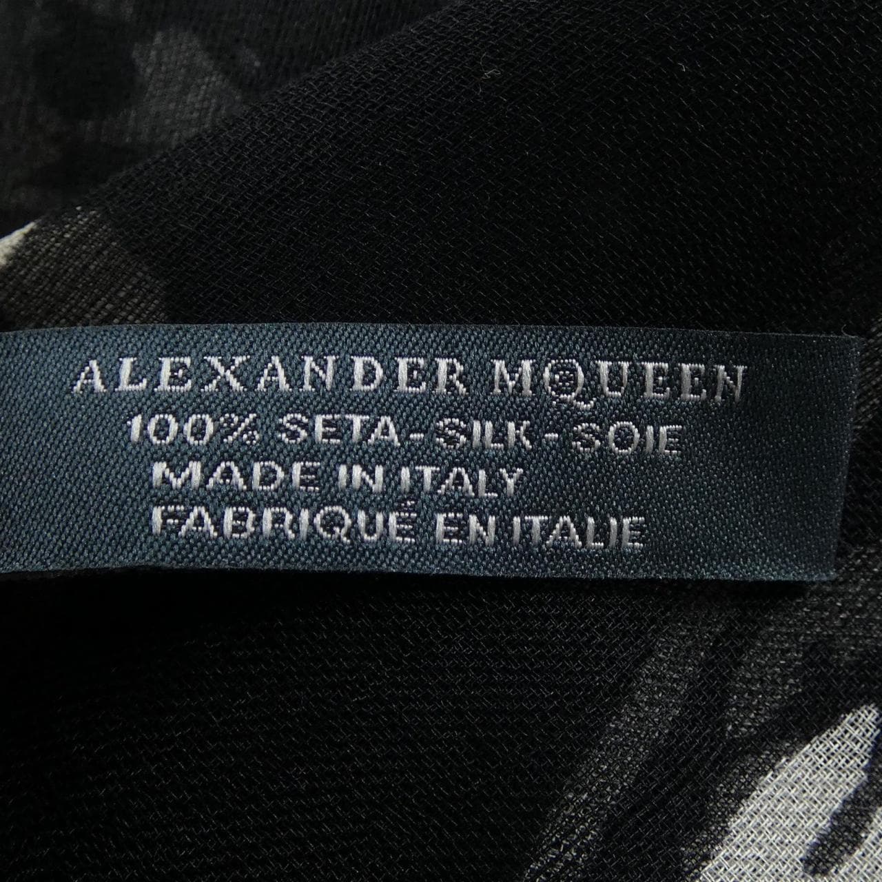 アレキサンダーマックイーン ALEXANDER McQUEEN STOLE