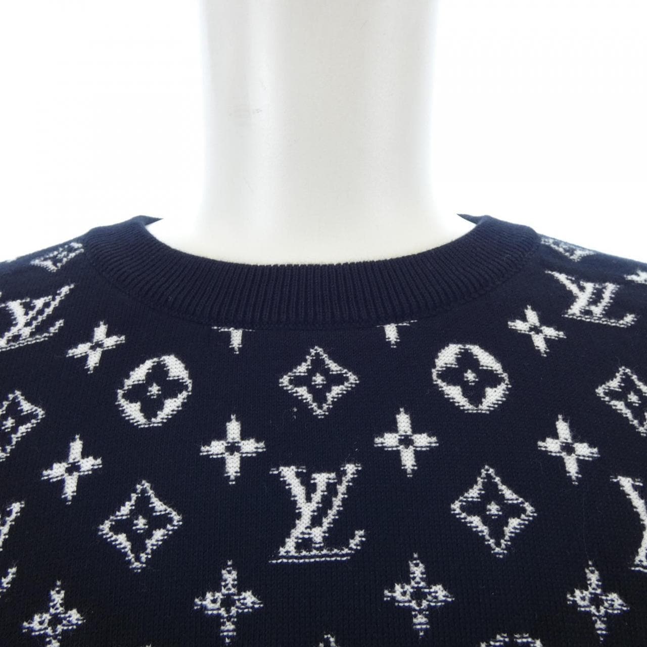 LOUIS VUITTON Vuitton 渐变棉质圆领针织衫 (HQN42WUSO)
