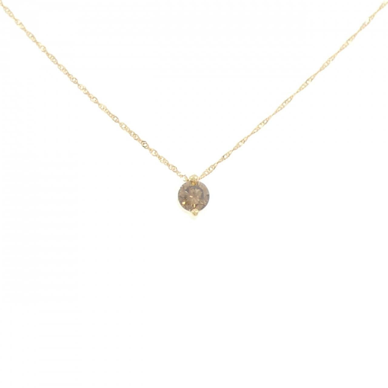 K18YG ダイヤモンド ネックレス 0.30CT