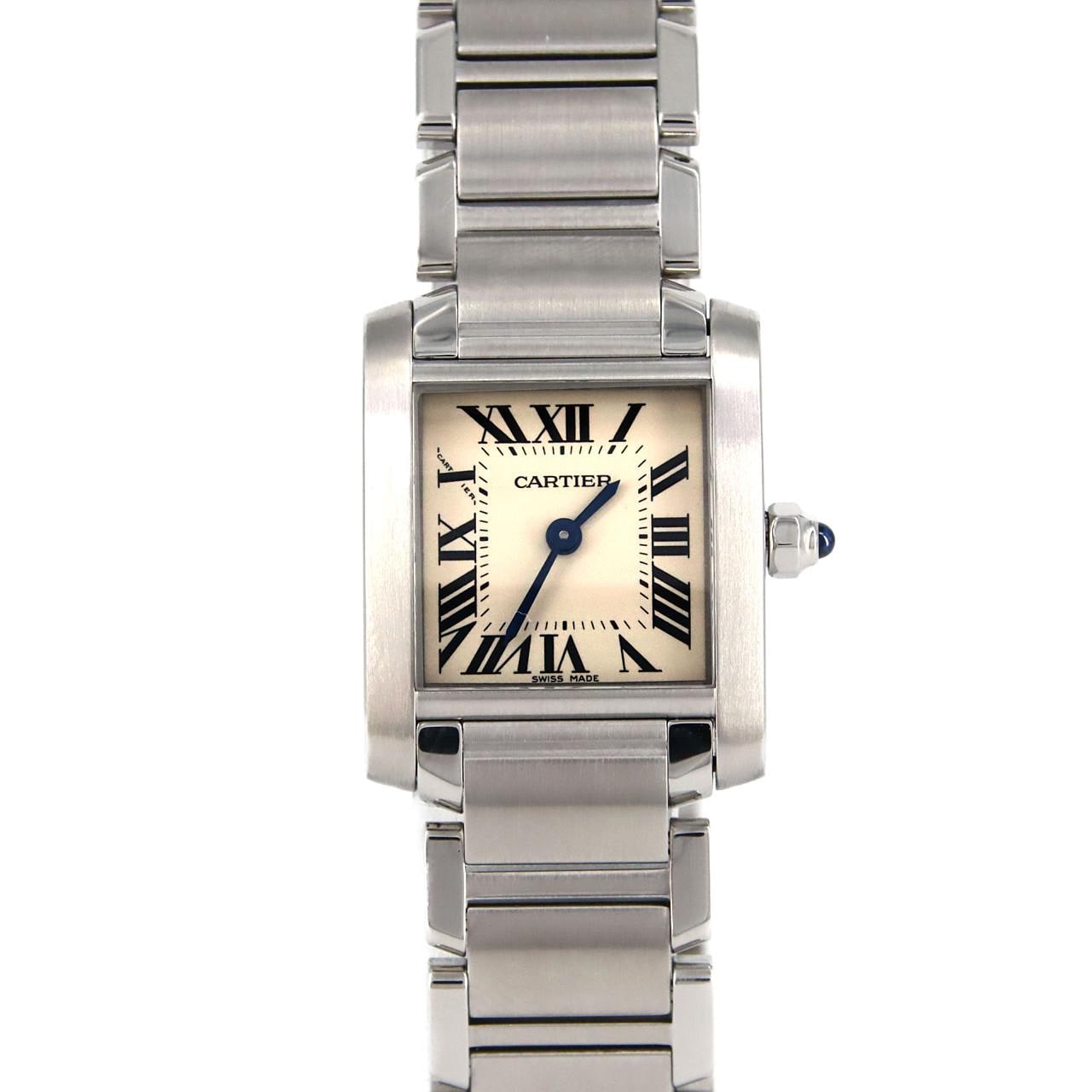 Cartier Tank Francaise SM W51008Q3 SS Quartz