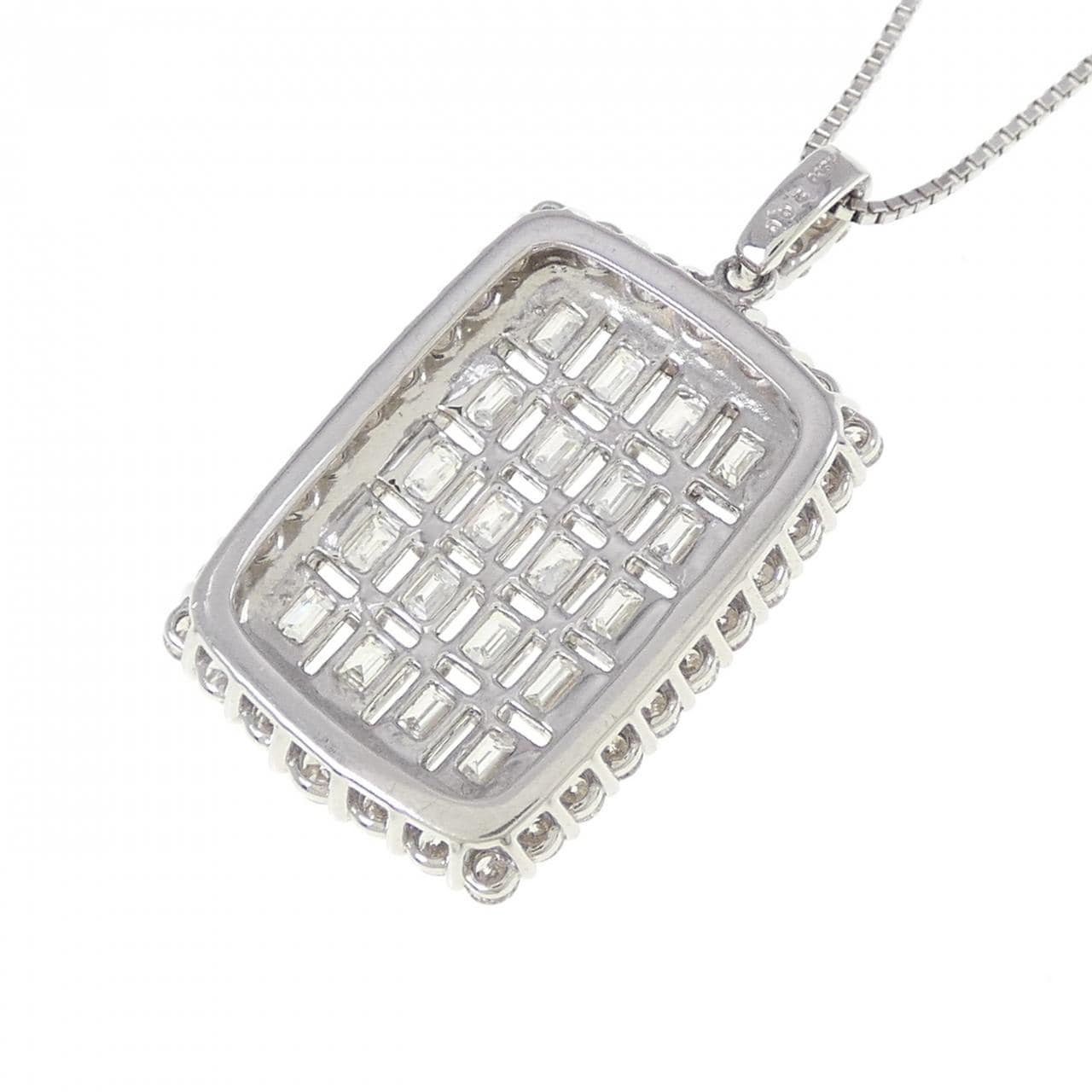 [新品] PT900/PT850钻石项链 2.00CT