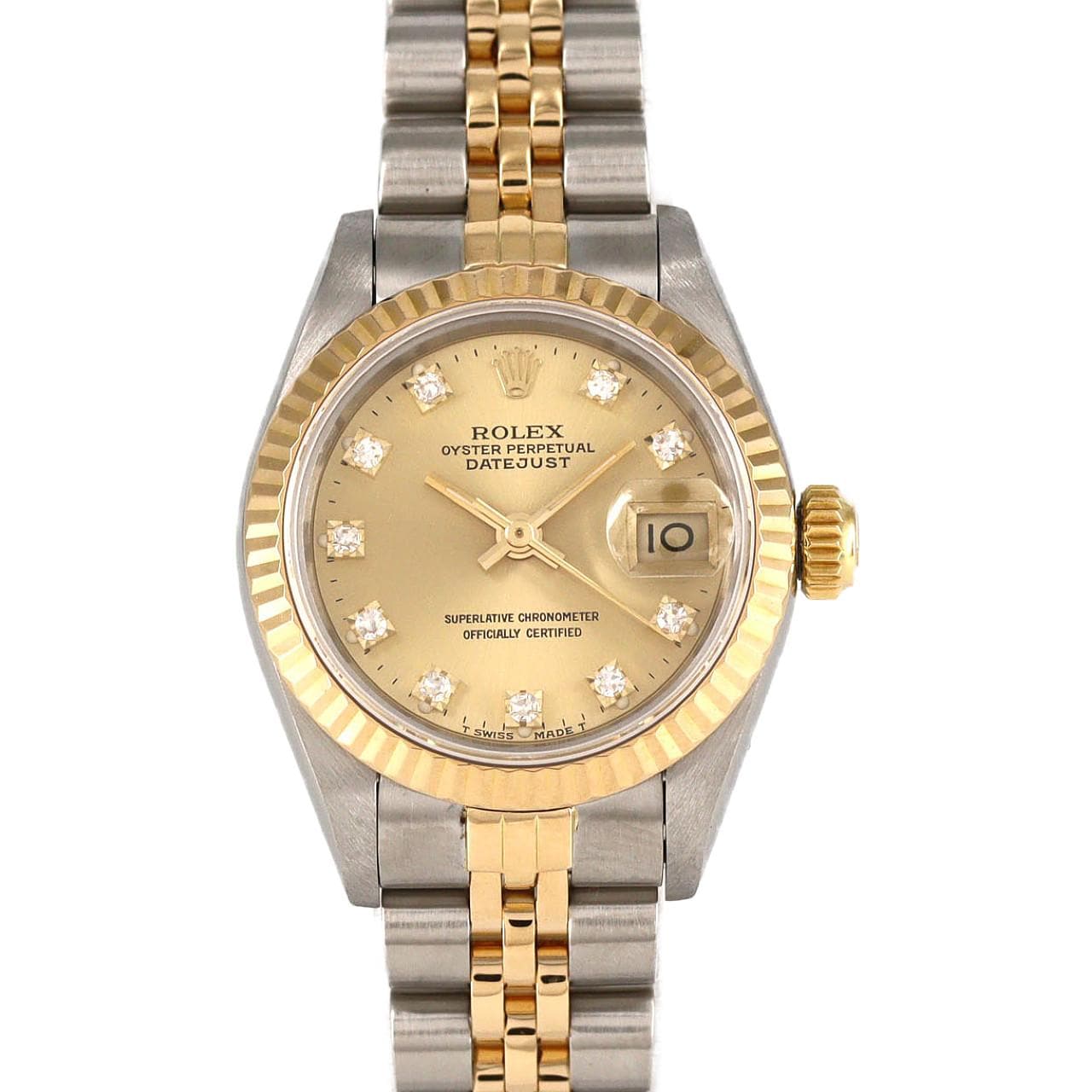 ロレックス デイトジャスト 69173G. SSxYG 自動巻 R番