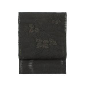 【未使用品】夏名古屋帯　喪服用　絽織