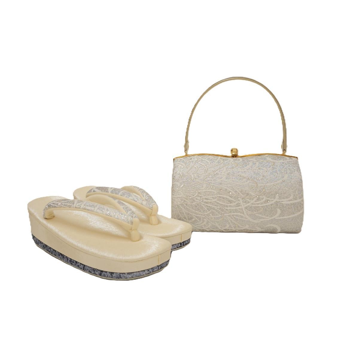 【新品】草履バッグセット　２３．５ｃｍ