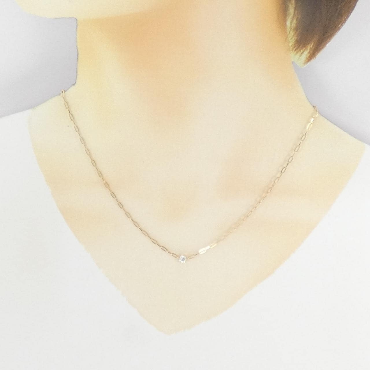 スタージュエリー ダイヤモンド ネックレス 0.15CT