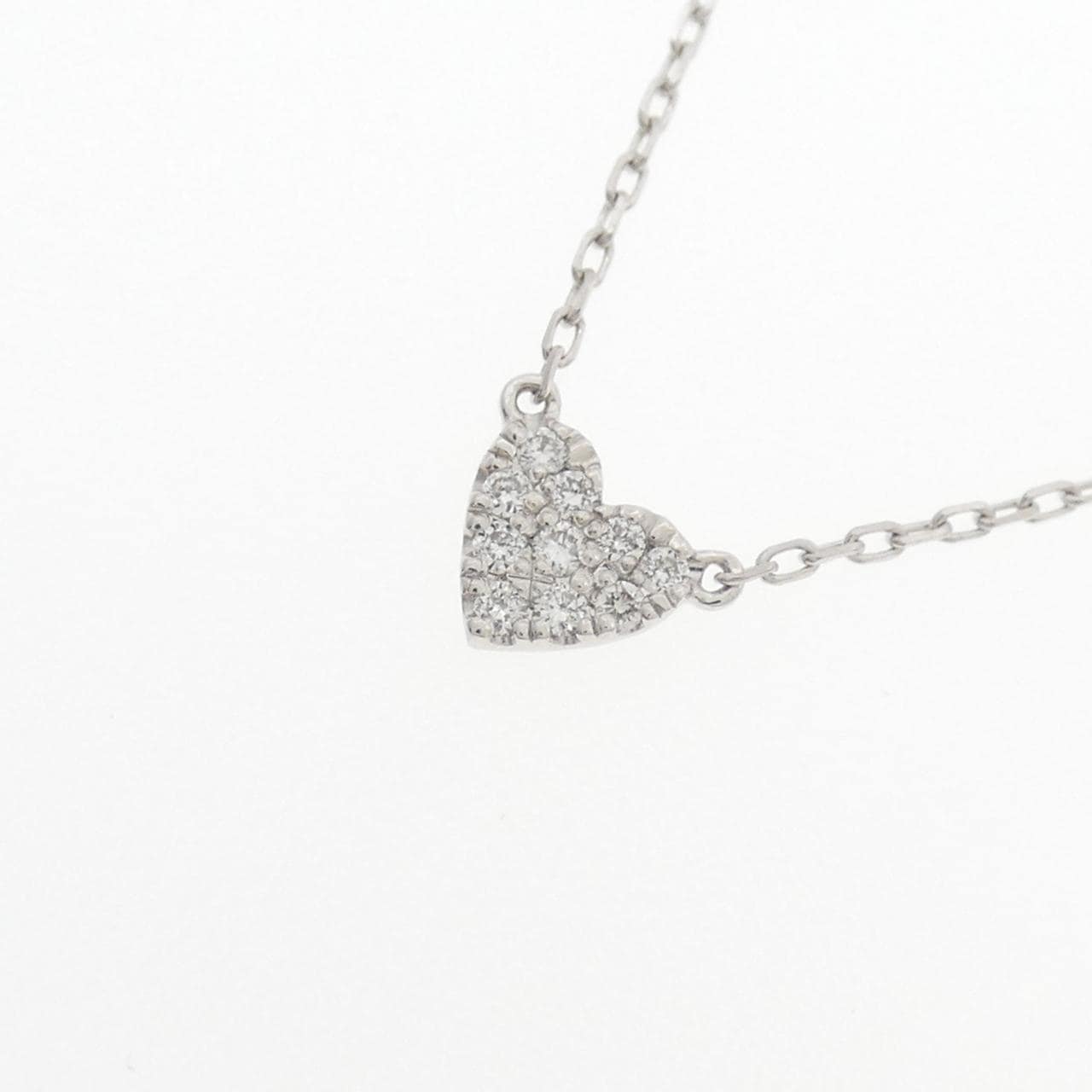 アーカー ハートパヴェ ネックレス 0.05CT