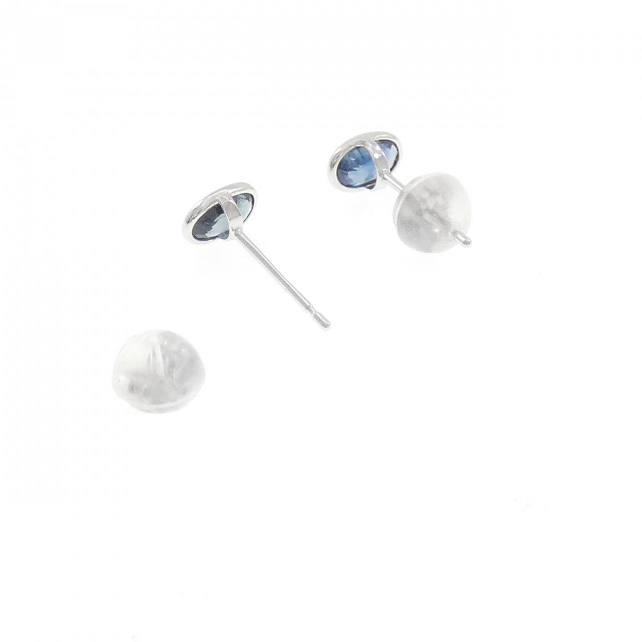 K14WG サファイヤ ピアス