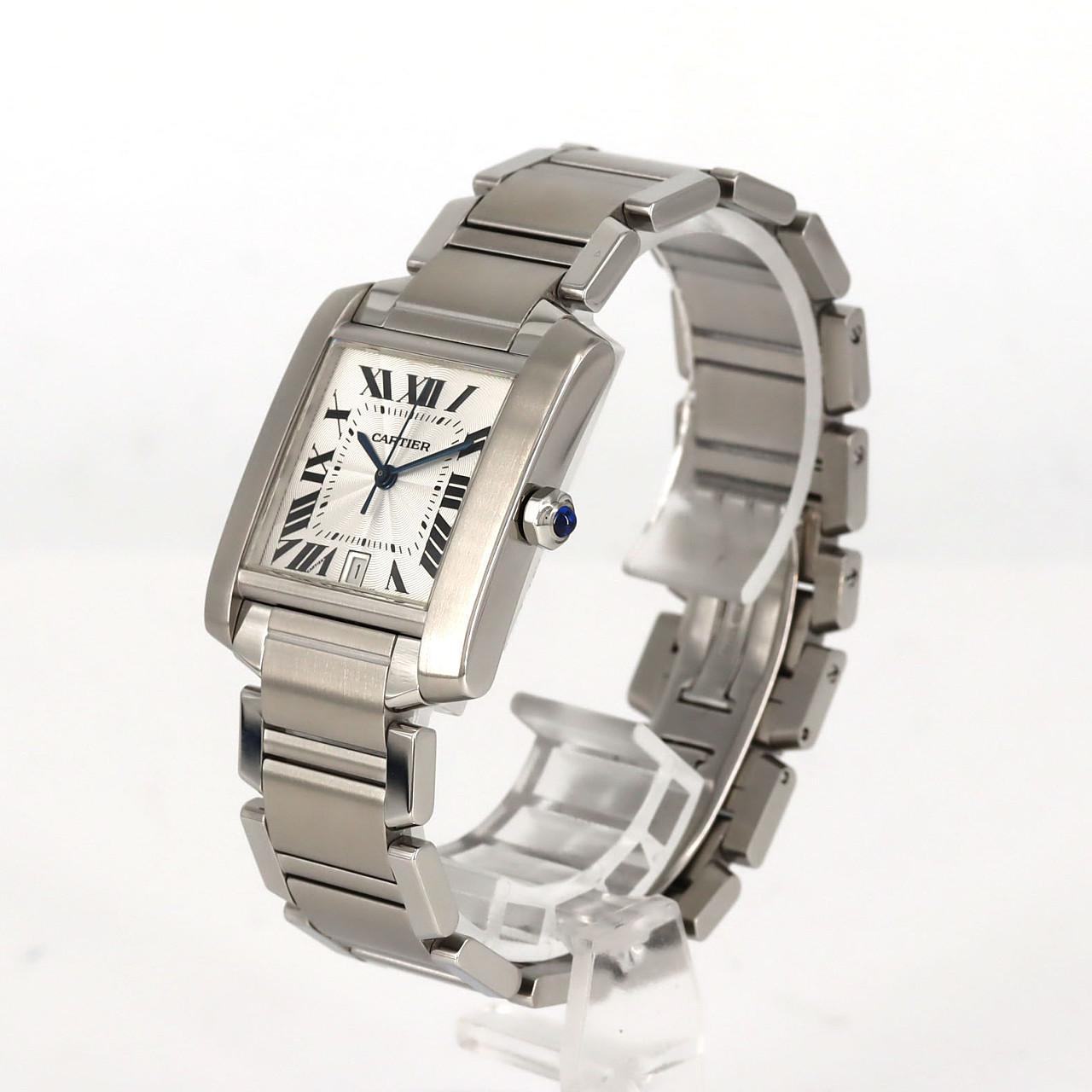 カルティエ タンクフランセーズLM W51002Q3 SS 自動巻