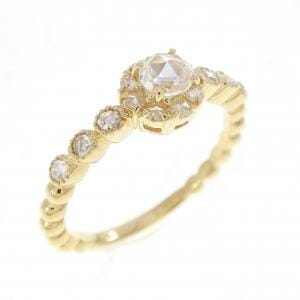 K18YG ダイヤモンド リング 0.15CT