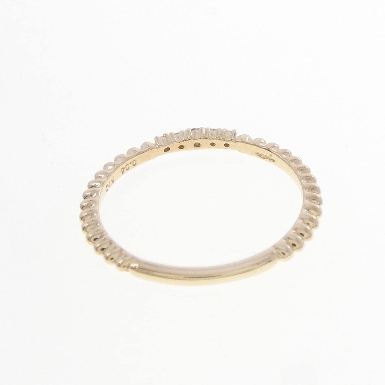アガット ダイヤモンド リング 0.04CT