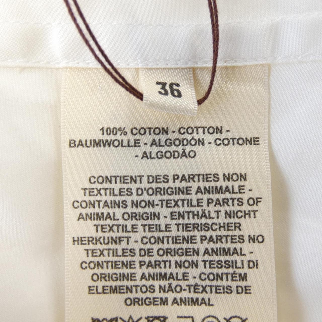 エルメス HERMES DRESS SHIRT INSPIRATION 4E0546DV ワンピース