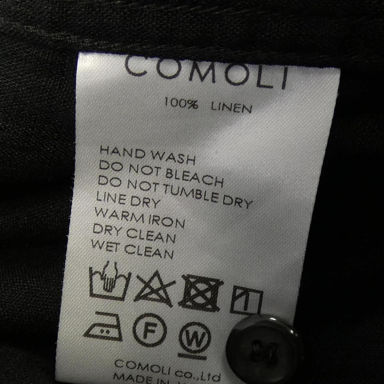 コモリ COMOLI Z01-02019 シャツ