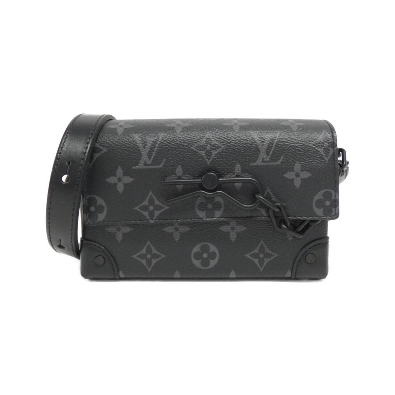 LOUIS VUITTON Monogram Eclipse Steamer Wearable Wallet M81783 Shoulder Bag