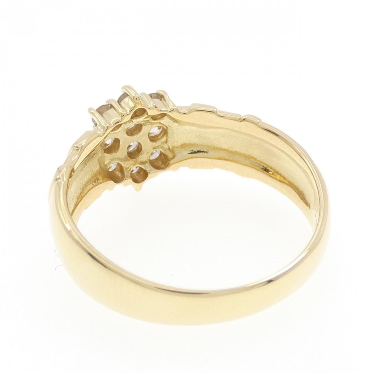 K18YG ダイヤモンド リング 0.30CT