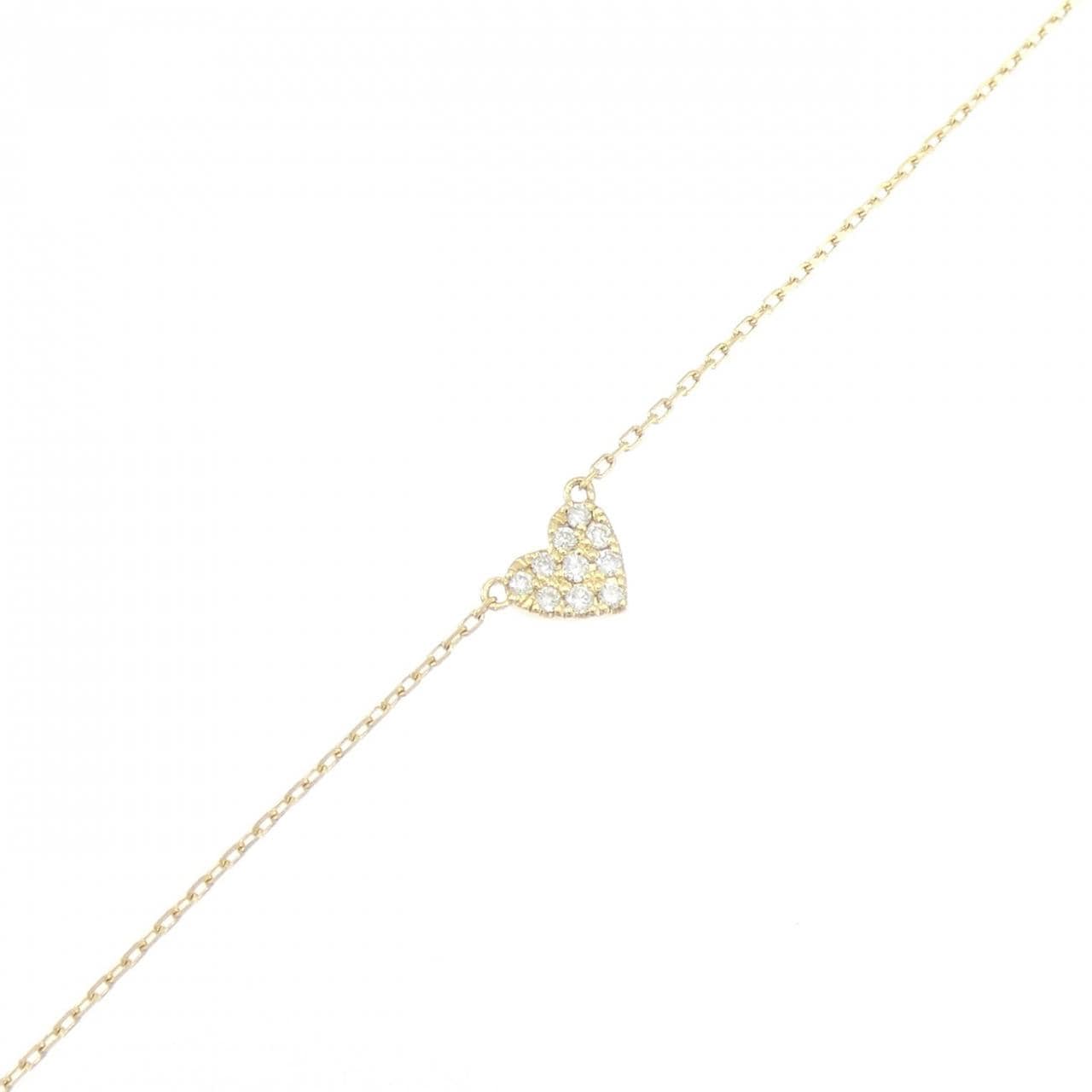アーカー ハートパヴェ ブレスレット 0.05CT