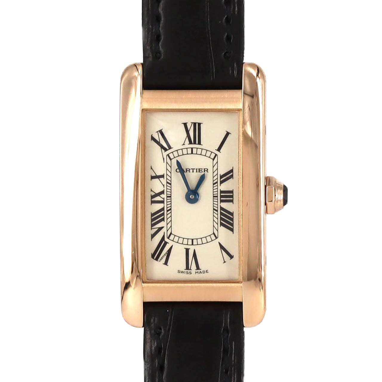 Cartier Tank American SM PG W2607456 PG/RG Quartz