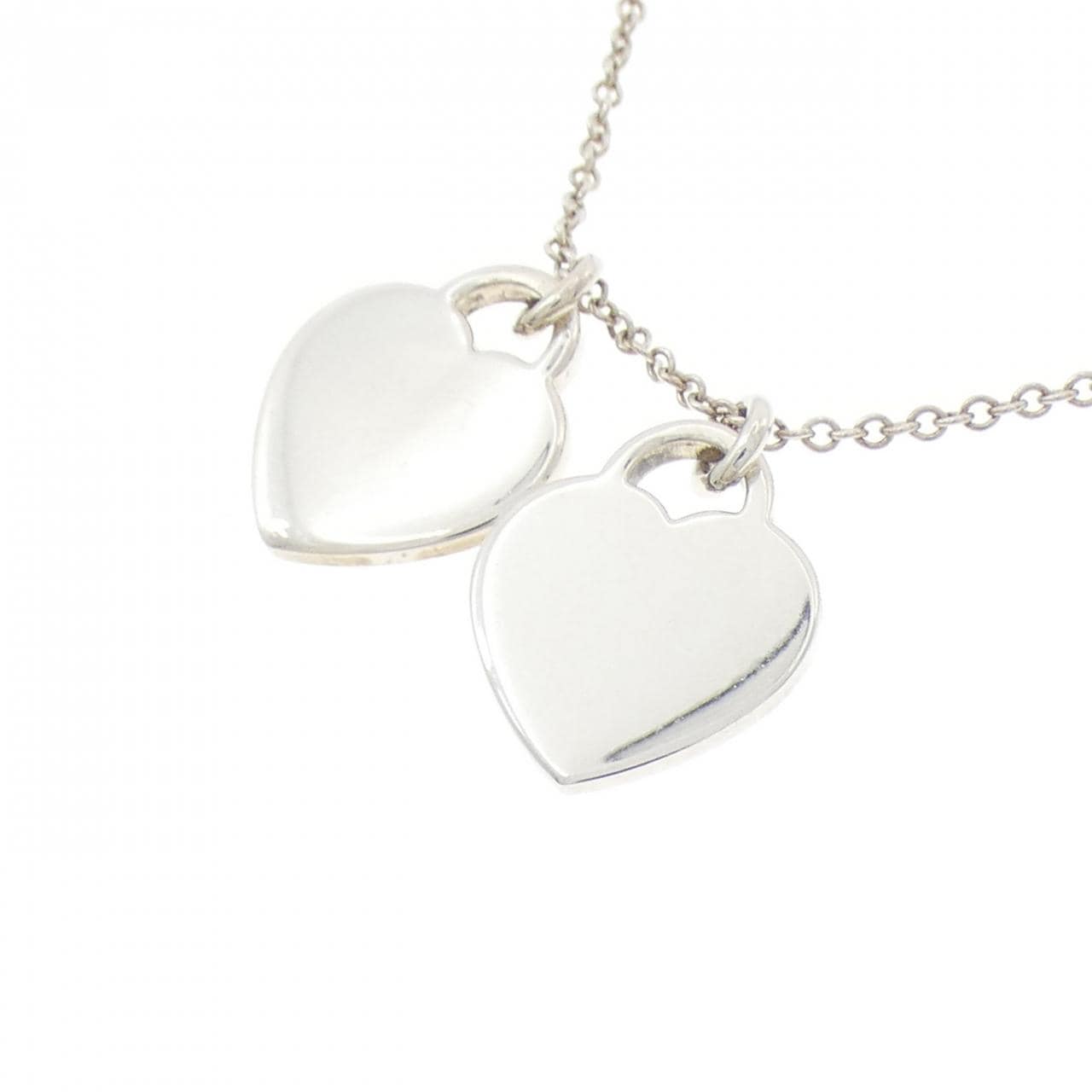 ティファニー リターントゥティファニー ダブルノート ミニ ネックレス