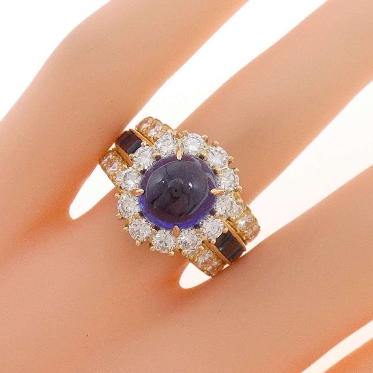 【ヴィンテージ】ヴァンクリーフ&アーペル サファイヤ リング