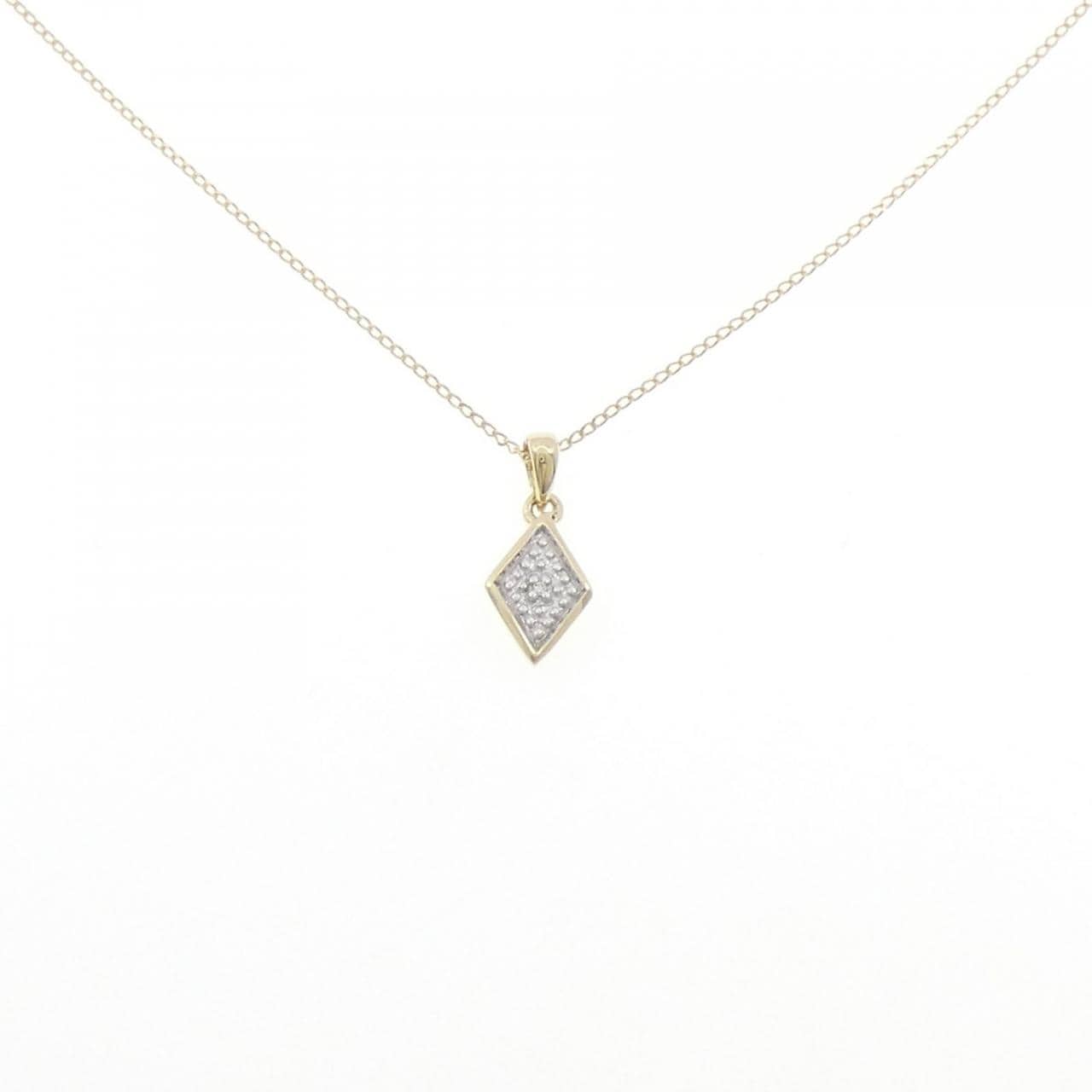 K10YG/K10WG ダイヤモンド ネックレス