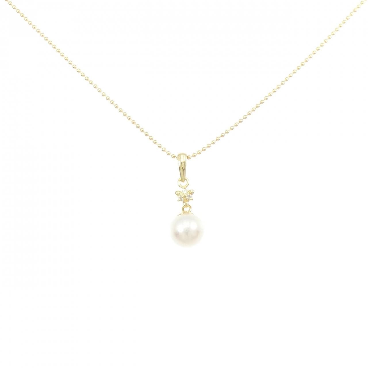 K18YG アコヤパール ネックレス 7.0mm