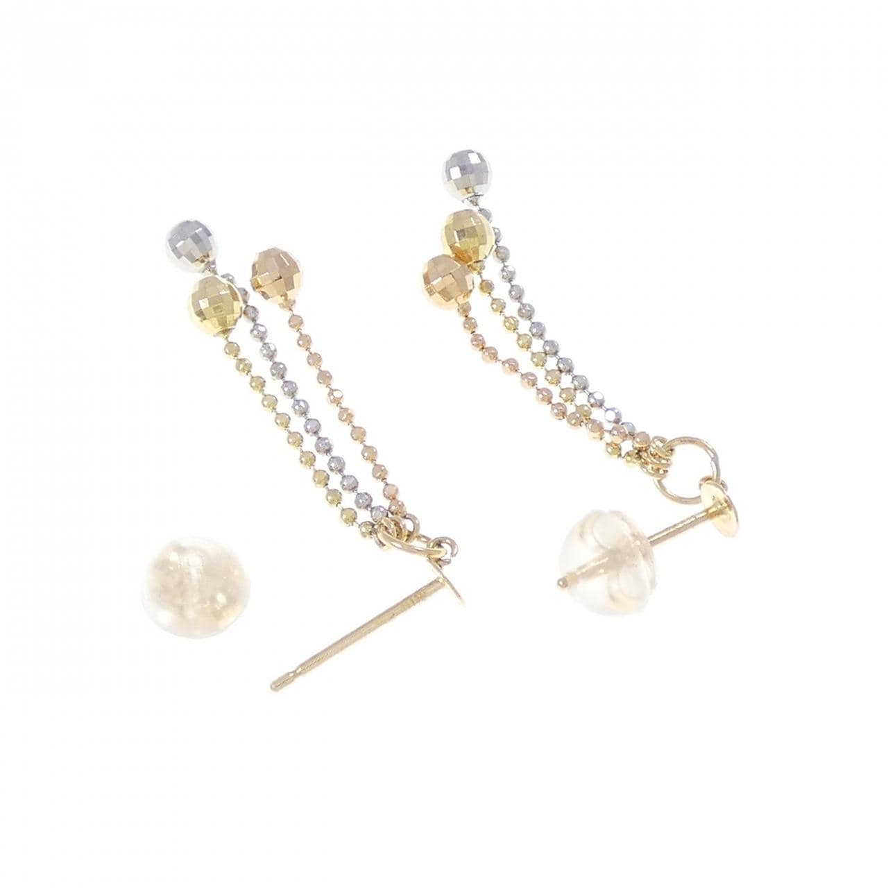 K18YG/PT/K18PG ピアス