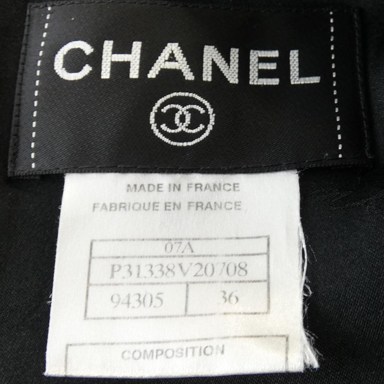 CHANEL P31338V20708 07A 洋裝