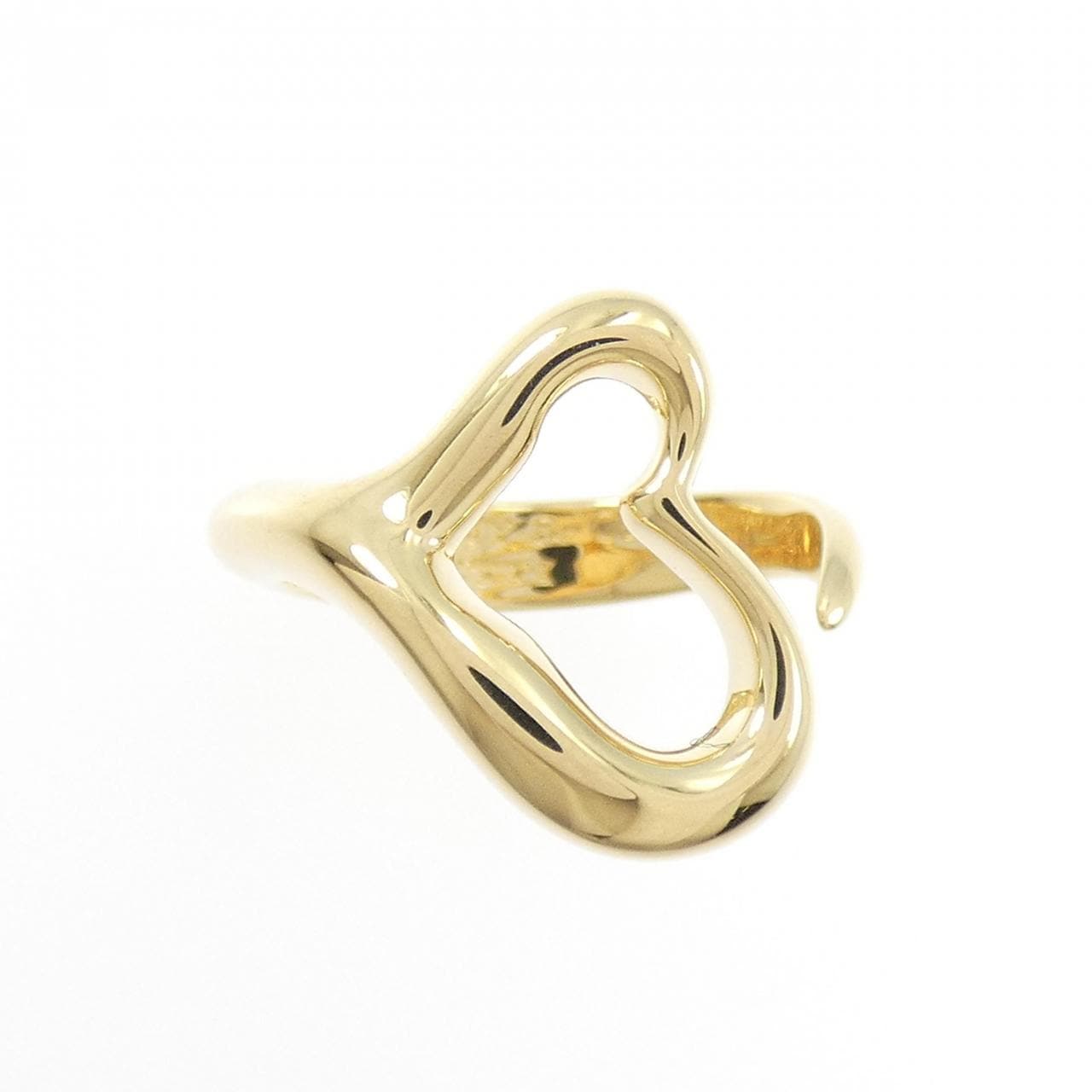 ティファニー オープンハート リング