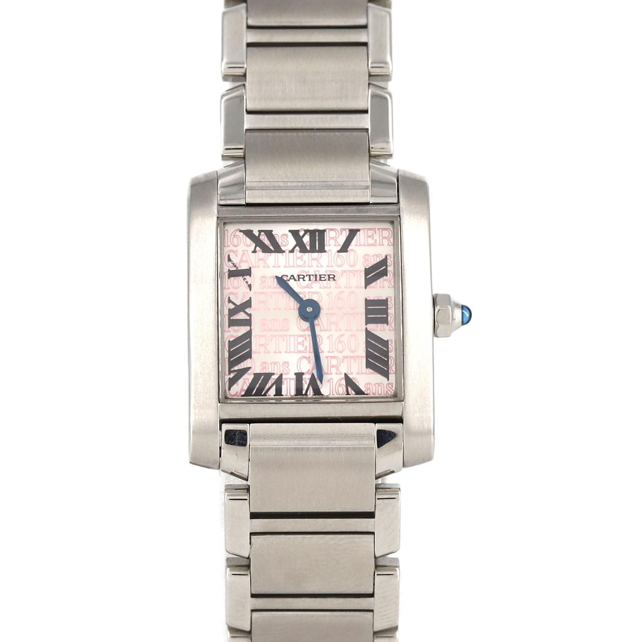 Cartier Tank Francaise SM 160th Anniversary W51035Q3 SS Quartz