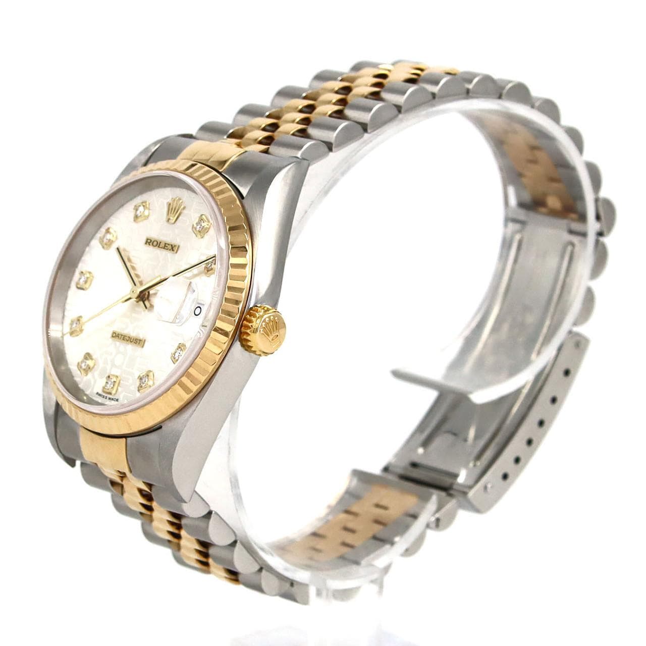 ロレックス デイトジャスト 16233G SSxYG 自動巻 Y番