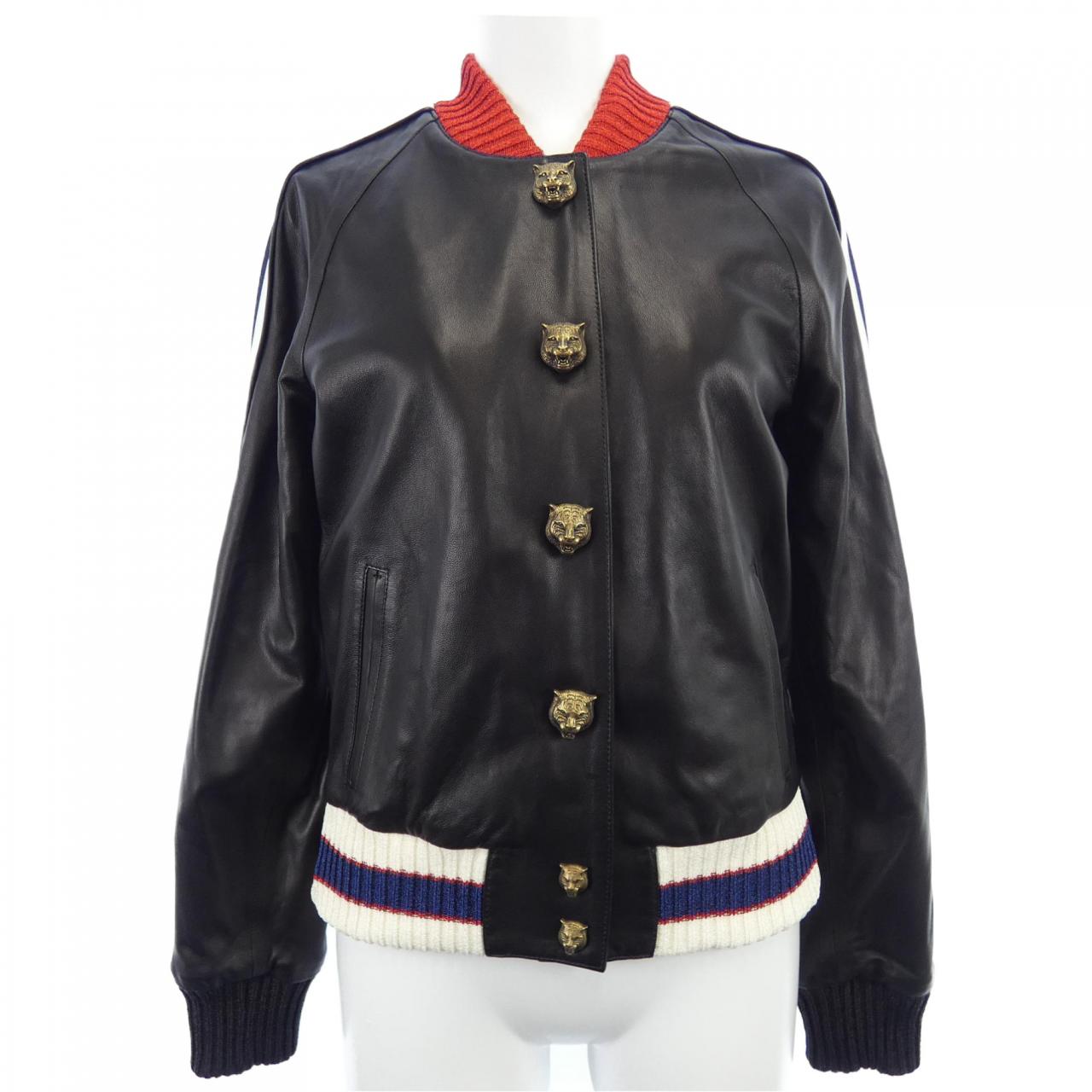 グッチ GUCCI HOLLYWOOD 479068-XG474 レザージャケット