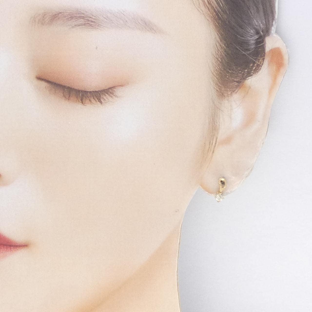 K18YG ダイヤモンド ピアス 0.20CT