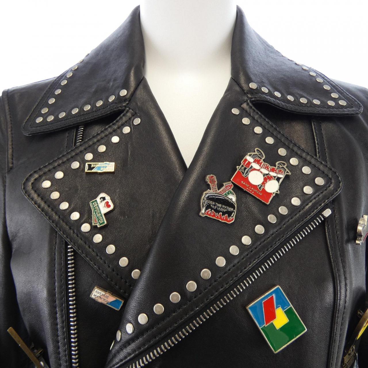 サンローラン SAINT LAURENT 530735 YC2P0 レザージャケット