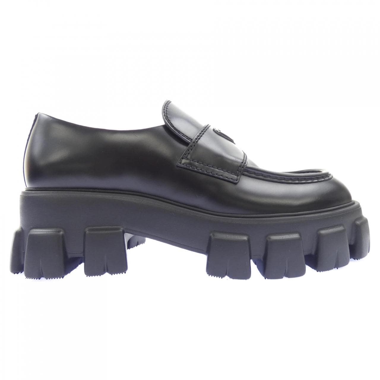プラダ PRADA モノリスブラッシュドレザーローファー 2DE129 シューズ