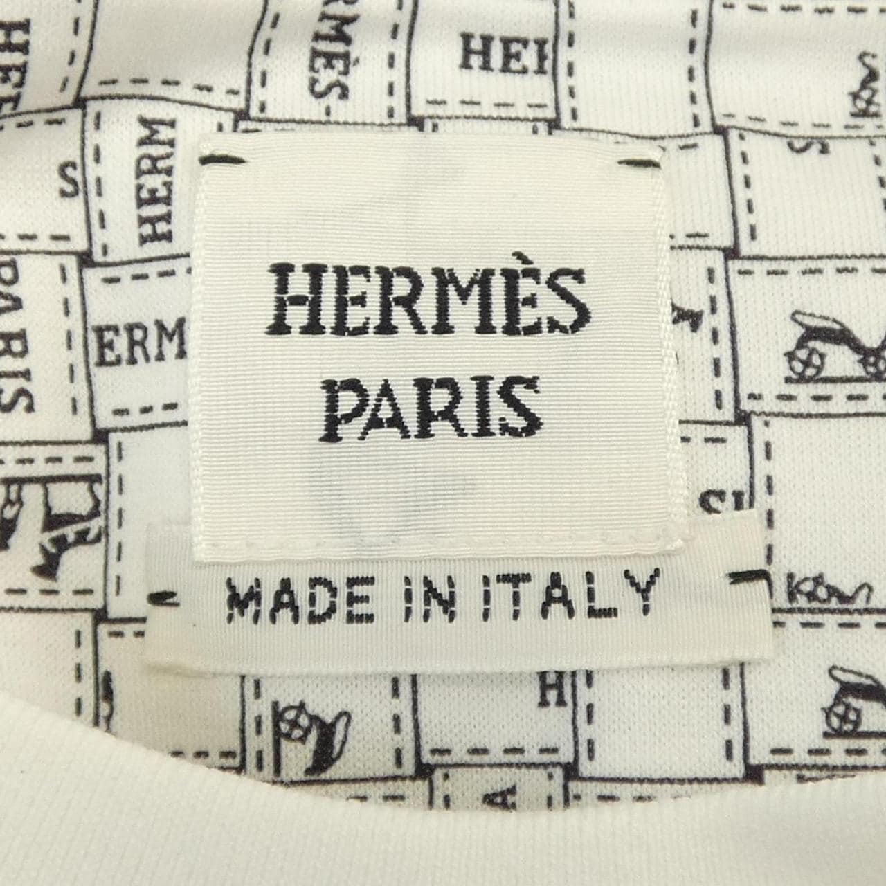 エルメス HERMES BOLDUC AU CARRE ボルデュックチェック 5E4645DK Tシャツ