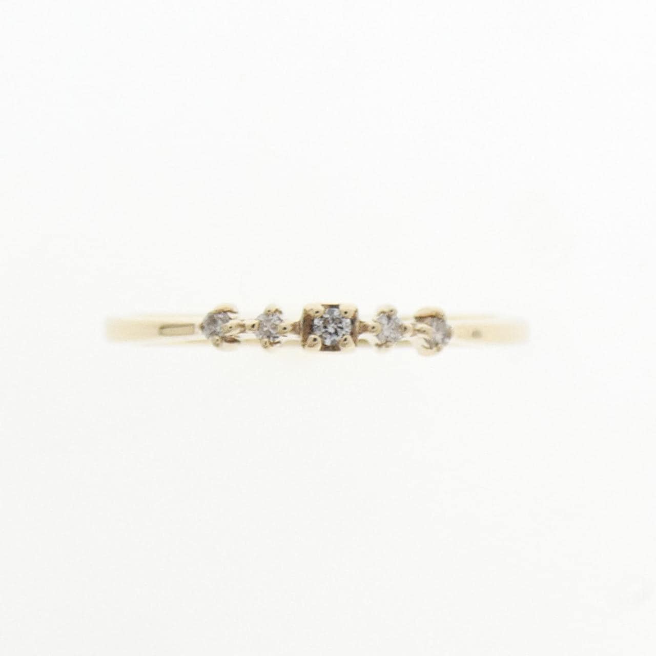 アガット ダイヤモンド リング 0.03CT