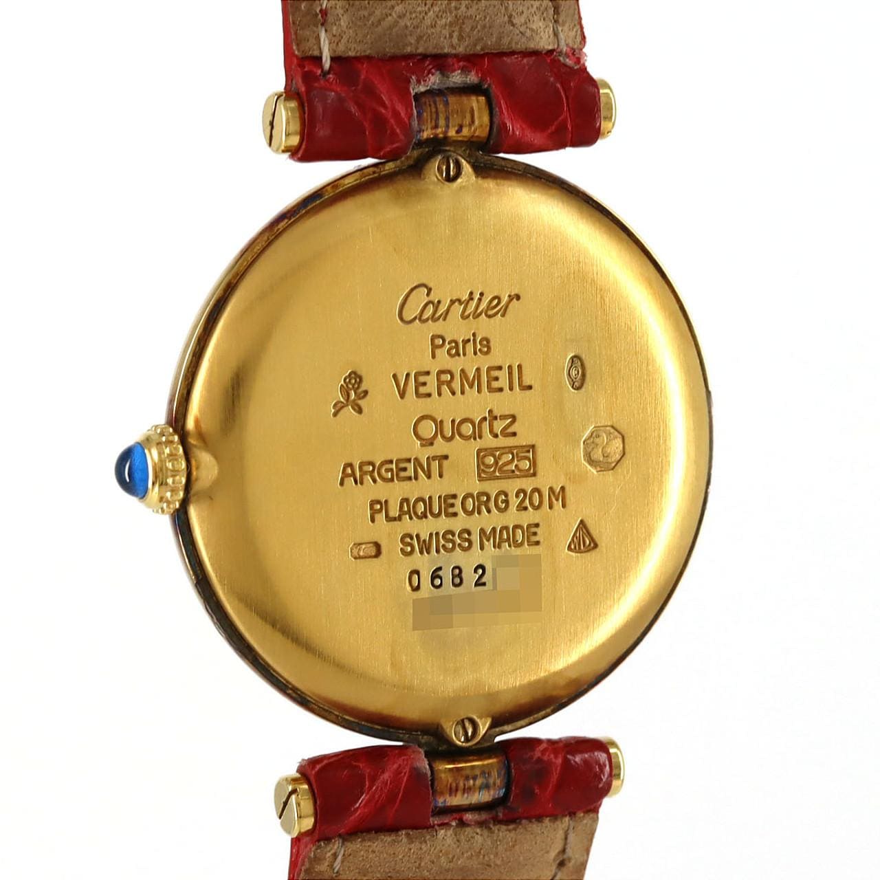 【ノーメンテナンス特価】カルティエ マストVLC LM GP W1001054 GP クォーツ