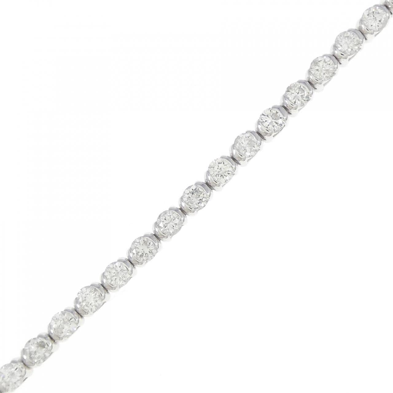 K18WG Diamond bracelet 2.00CT