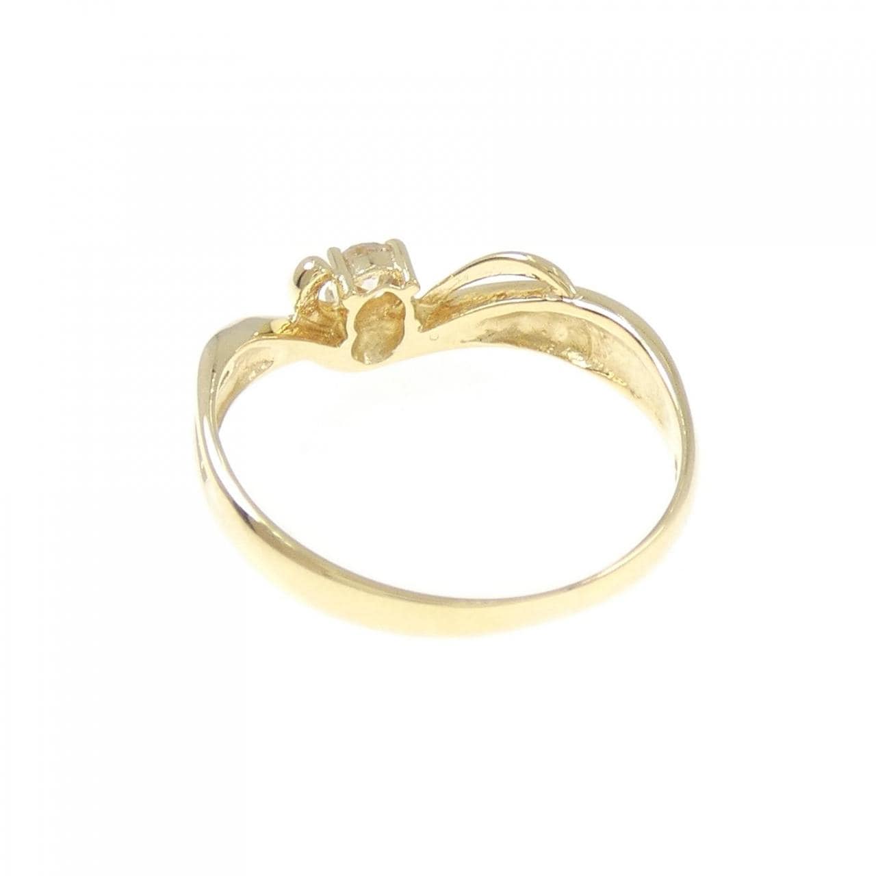 K18YG ダイヤモンド リング