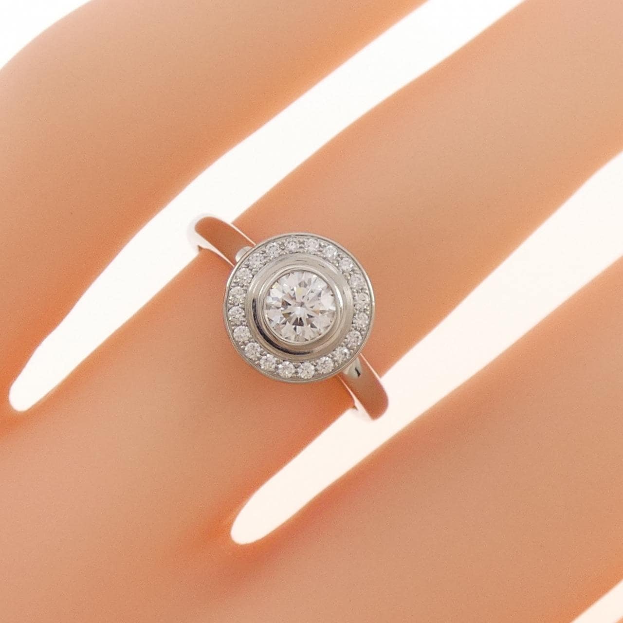 カルティエ ダムール リング 0.26CT