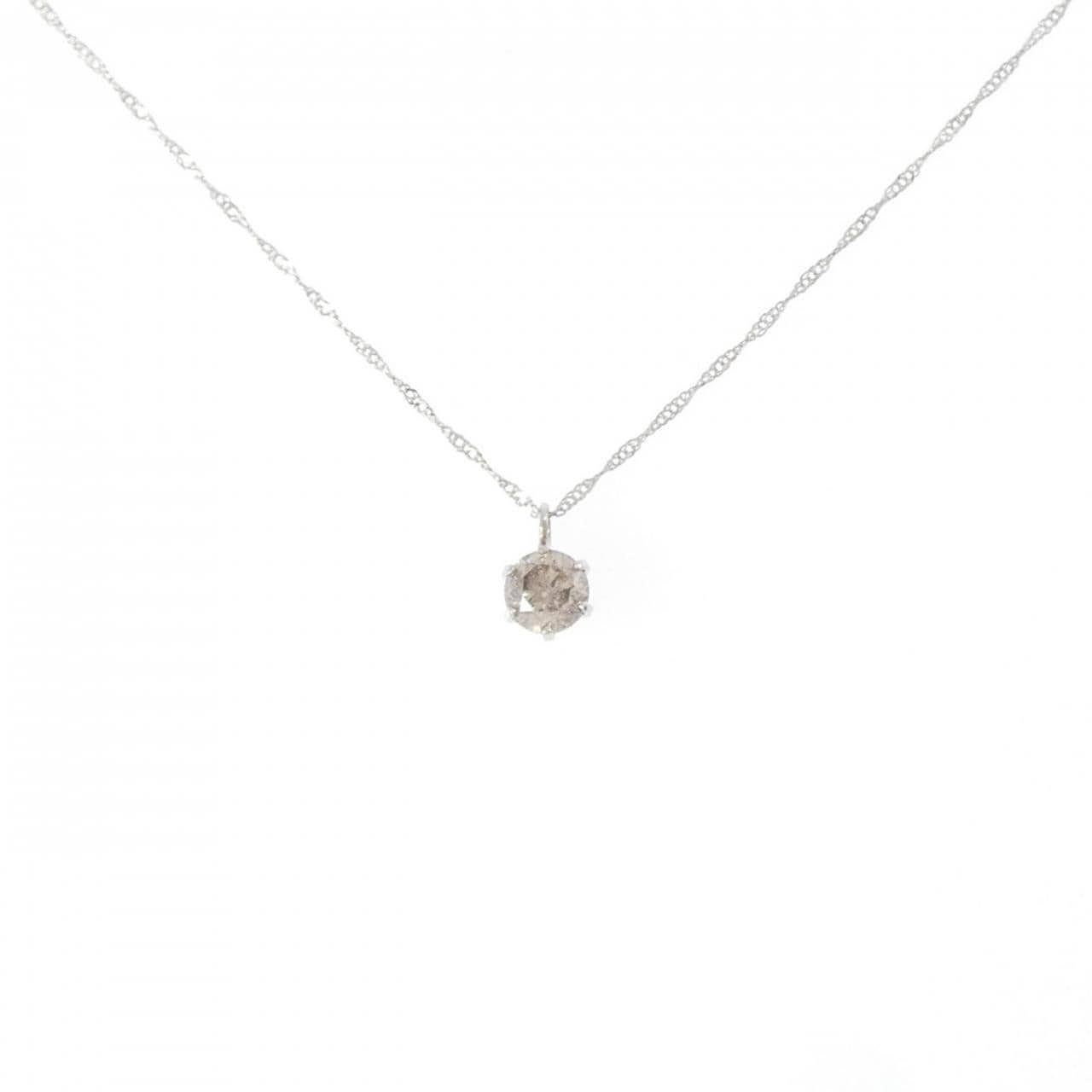 PT900/PT850 ダイヤモンド ネックレス 0.4CT