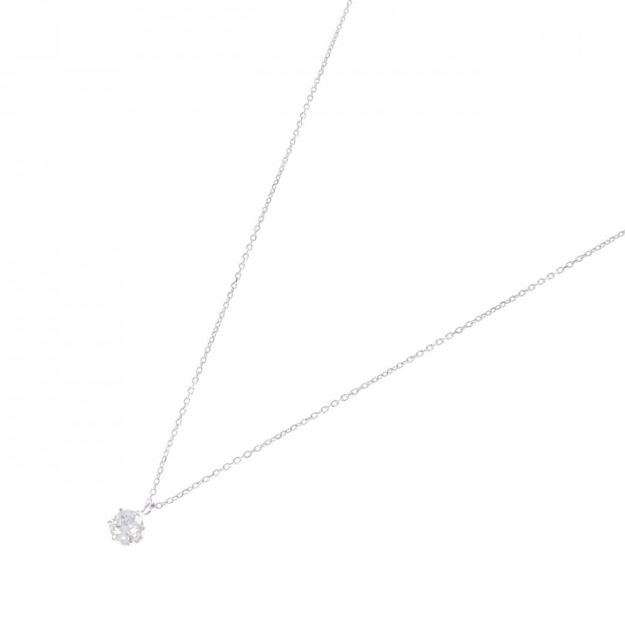 PT900/PT850 ダイヤモンド ネックレス 0.253CT G SI2 VG