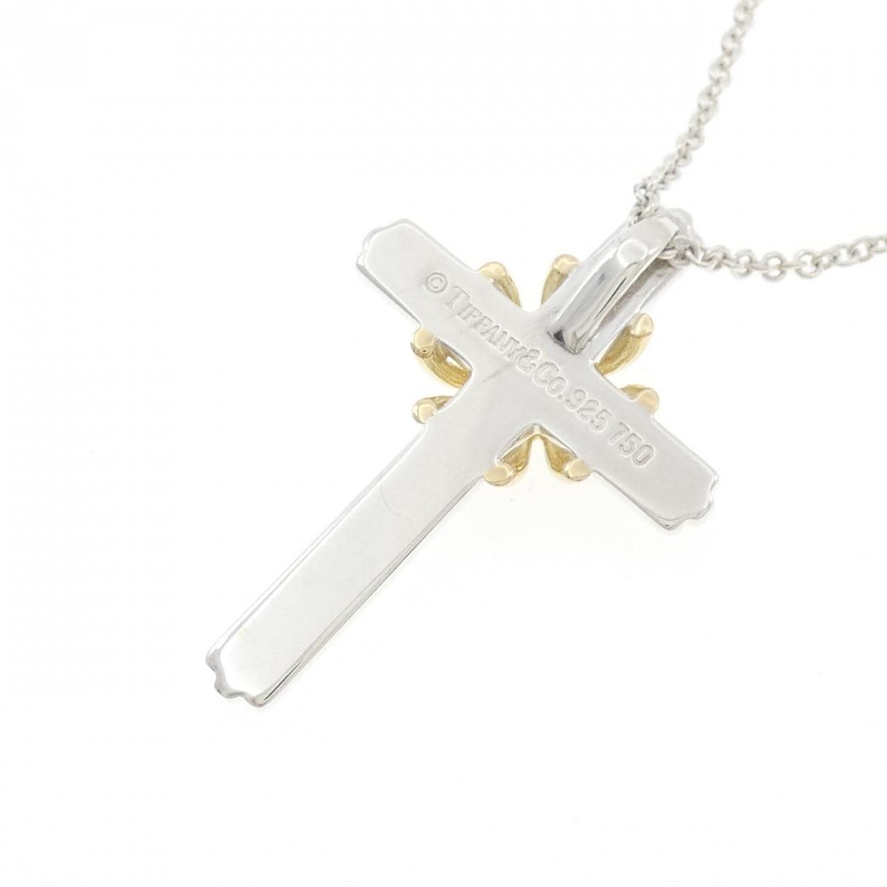 ティファニー 925/750YG ネックレス